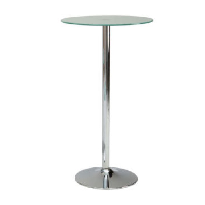 Glass High Table Hire - Event & Exhibition Bar Table Hire